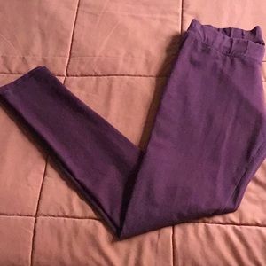 PACT maroon leggings